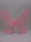 Light Pink Butterfly Wings With Pink Sun Flower