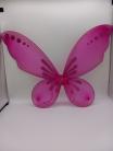 Hot Pink Pixie Wings With Dark Pink Spots