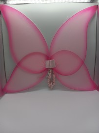teen butterfly wings Lite Pink With Dark Pink Accent's